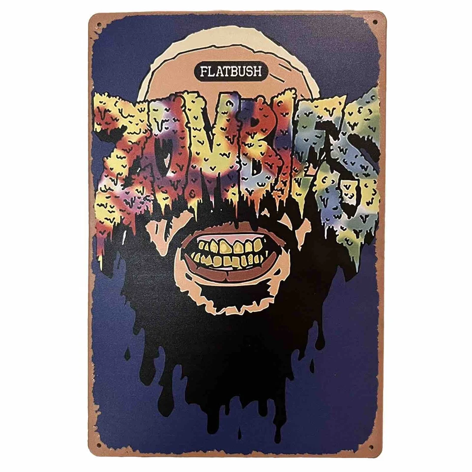 Flatbush Zombies ✅ Hip Hop Rap Music ✅ Metal Sign Wall Art Print Decor ✅ 8x12” - Image 1 of 4
