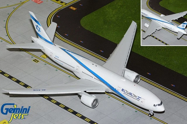 G2ELY1361F GeminiJets 777-200ER 1/200 Model 4X-ECB El Al Israel Airlines Flaps - Image 1 of 1