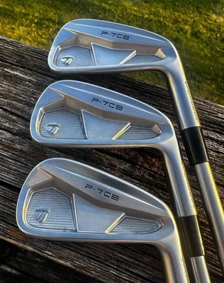 2025 Taylormade P7CB 3,4, and 5 Irons w/KBS C-Taper 130 X-flex - Image 1 of 4