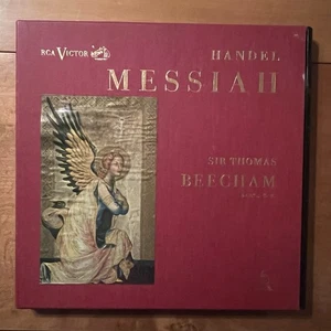 Sir Thomas Beecham Handel Messiah Highlights Viny record box set 1959 - Imagen 1 de 11