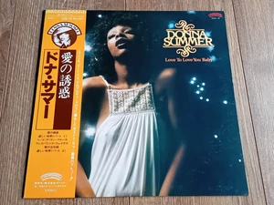 DONNA SUMMER - LOVE TO LOVE YOU BABY LP 1980 RE OBI INSERT JAPAN NEAR MINT - Picture 1 of 7