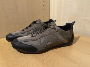 Geox SNAKE Schuhe Gr. 45 Sneakers in grau Respira Neu - Bild 1 von 10