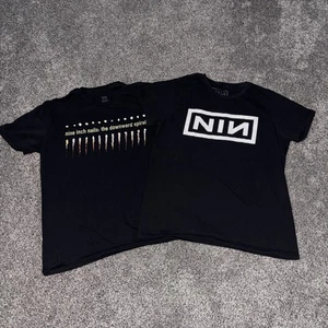 T-shirt NIN Nine Inch Nails The Downward Spiral grande unisex serigrafia - Foto 1 di 13