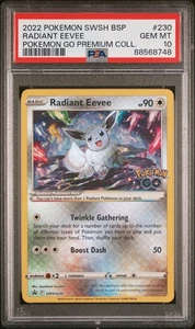Radiant Eevee SWSH230 SWSH: Sword & Shield Promo Cards Holo PSA 10 - Picture 1 of 1