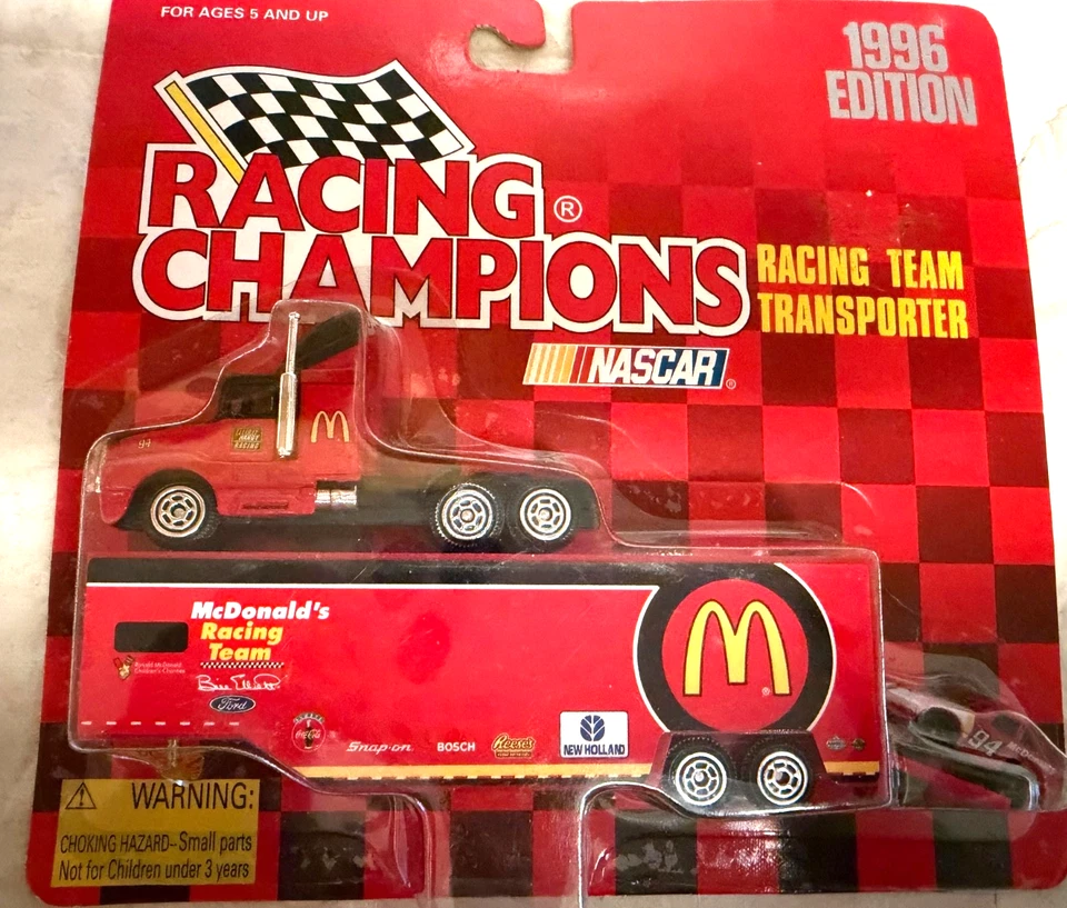 Micro máquinas Racing Champions Team Transporter MCDONALDS Racing Team - 1996 Foto 1 de 1
