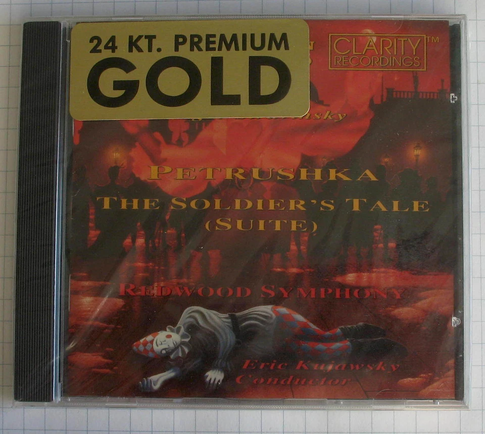 STRAVINSKY PETHRUSKA THE SOLDIERS´S TALE 24-karat GOLD CD NEU! SEALED - Bild 1 von 1