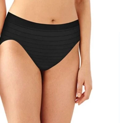 Bali 303j rayas negras. Panty 6/7 Hi Cut Comfort Revolution.  Foto 1 de 4