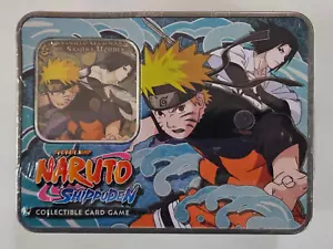 Naruto CCG Series 7 Naruto & Sasuke Untouchable Tin #1 SEALED - Free Shipping! - Picture 1 of 6