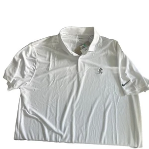 Disney Park Mickey Mouse Performance Polo Shirt for Men by Nike Golf - White XL - Picture 1 of 6