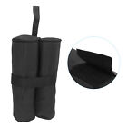 (Black)Airshi Tent Weight Bag Sand Bags PVC Coating 600D Oxford Cloth 1015kg