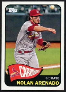 2021 Topps Series 2  1965 Redux Nolan Arenado St. Louis Cardinals #T65-21 Insert - Picture 1 of 2