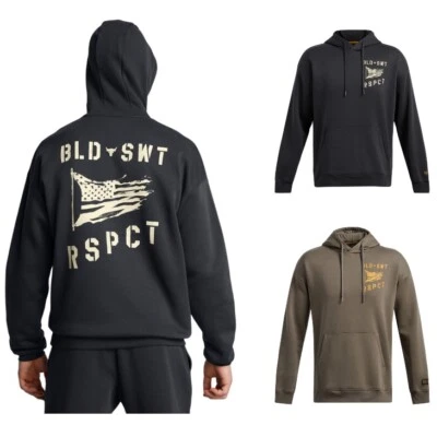 Sudadera con capucha Under Armour 1386921 para hombre UA Project Rock Día de los Veteranos Icono Foto 1 de 3