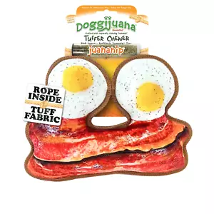 Doggijuana Munchies Tuff Eggs & Bacon With Dognip Dog Toy Refillable Calming - Picture 1 of 1