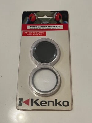 NEW Kenko Video Camera Filter  Kit 52mm 52 mm KF-52PN JVC - Image 1 of 3