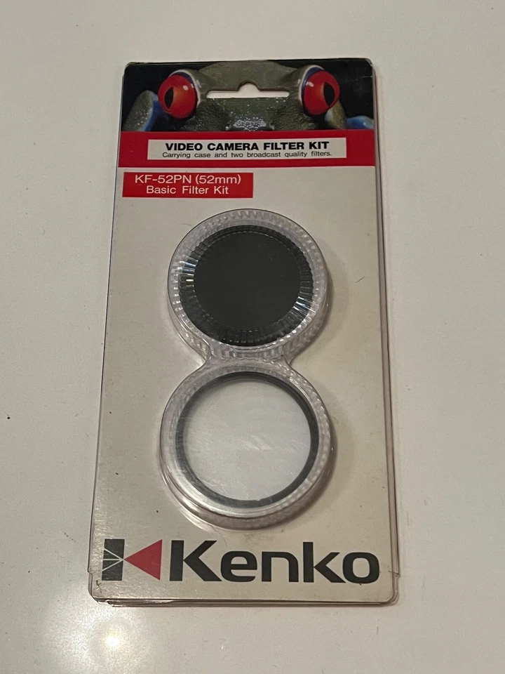 NEW Kenko Video Camera Filter  Kit 52mm 52 mm KF-52PN JVC - Image 1 of 3
