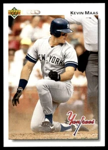 1992 Upper Deck Kevin Maas New York Yankees #377 - Picture 1 of 2