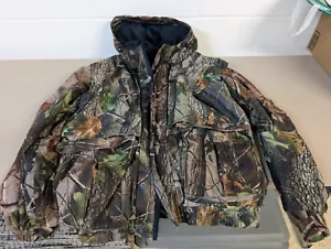 Scent Blocker Plus Men's Hooded Camo Hunting Jacket Realtree Hardwood "PLUS" - Picture 1 of 16