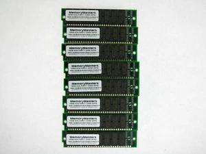 LOT OF EIGHT (8) 16MB FPM NON-PARITY 60NS SIMM 30-PIN 5V 16X8 - Picture 1 of 1