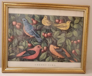 Vintage Framed Currier & Ives Calendar Prints Set of 2 From 1969 - Picture 1 of 2