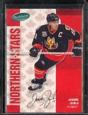 2005-06 Parkhurst Facsimile Auto Parallel #574 Jarome Iginla NS 031/100