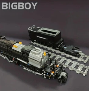 Big Boy Steam Train Model Kit, BIGBOY Locomotive Train Building Blocks Set wi... - Picture 1 of 4