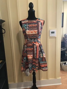 Forever 21 Multicolored Dress Size S - Picture 1 of 5
