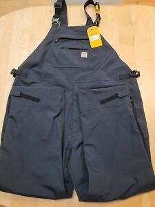 Carhartt Storm Defender Loose Fit Heavyweight Overall, Mens Size 2XL Short, NWT