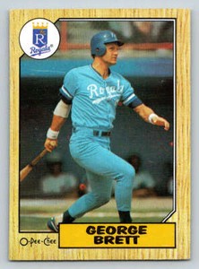 1987 O-Pee-Chee #126 George Brett (ref 172987)