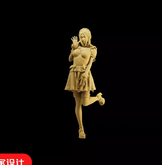 1/64 Resin Cute Girl  Unpainted - Image 1 of 1