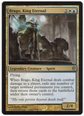 Brago, King Eternal 2014 Conspiracy Multi-Color Legendary Creature MTG NM AZ1 - Image 1 of 2