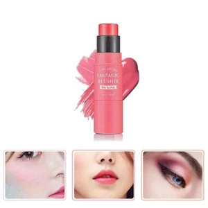 Dual Headed Hydrating Blush Stick with Brush - Perfect for applying creamy blush - Picture 1 of 7