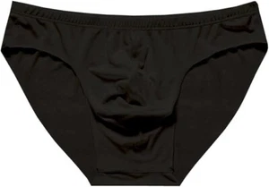 Men’s Traceless Underwear Ice Silk Bikini Briefs Sexy Soft Semi Sheer Low-Rise - Picture 1 of 20