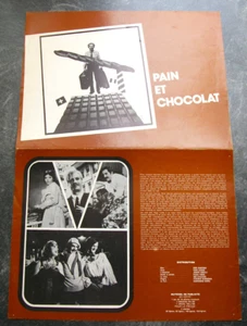 PAIN ET CHOCOLAT /SYNOPSIS / NINO MANFREDI / ANNA KARINA - Afbeelding 1 van 2