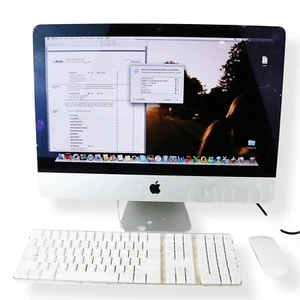 Apple iMac 21.5" 2012, i5 2.7GHz 8GB Ram + wired keyboard + wireless mouse - Picture 1 of 13