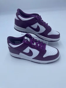 Nike Youth Dunk Low Viotech Purple White FB9109-110 GS Shoes NEW - Picture 1 of 5