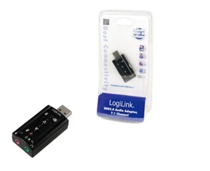 LogiLink USB Soundkarte mit Virtual 7.1 - Bild 1 von 3