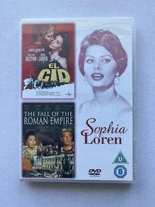 Sophia Loren, El Cid + Fall Of The Roman Empire DVD, 2-Disc Set, Anthony Mann - Foto 1 di 4