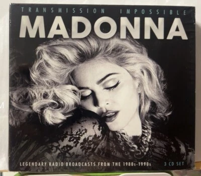 Rare 3CD No longer made Madonna Transmission Imposible Sealed Radio BroadcastNEW Foto 1 de 2