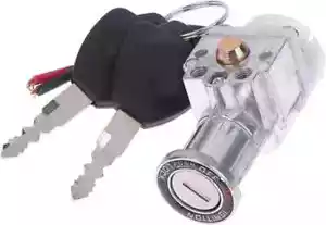 Bigger Head Type Electric Bicycle Ignition On/Off Key Switch Heavy Load E-Bike, - Picture 1 of 6