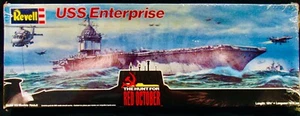 USS ENTERPRISE • Sealed Revell Model Kit 1720 scale • The Hunt For Red October - Bild 1 von 1