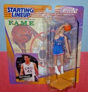 RAEF LAFRENTZ 1999 Kansas Jayhawks NCAA Denver Nuggets primera y única alineación inicial - Imagen 1 de 3