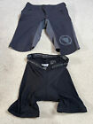 Endura MT 500 Spray 2 ladies cycling shorts + Clickfast liner | Grey | Small New