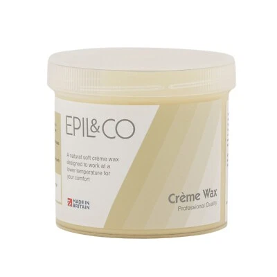 EPIL & CO Epil Co Natural Wax Pot Tub Jar Depilatory Face Leg Body Waxing Strip Beauty425g