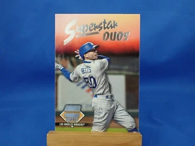 Stadium Club 2021 Superstar Duos Mookie Betts Cody Bellinger - Image 1 of 2