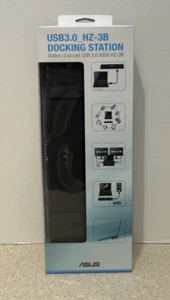 ASUS USB 3.0 HZ-3 Docking Station - Black - Photo 1/14