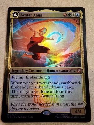 Avatar Aang - #207 Foil - Avatar: The Last Airbender - Mtg - Image 1 of 2