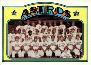 Houston Astros 1972 Topps #282 Houston Astros - Imagen 1 de 2