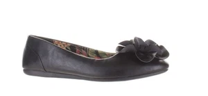 B.O.C. Zapatos planos informales negros peonía para mujer talla 9 (7823893) - Imagen 1 de 4