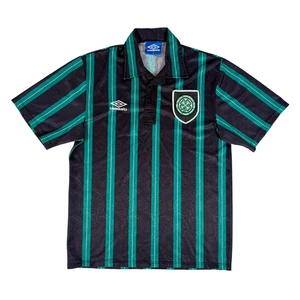 Celtic 1992/93 UMBRO Away Football Shirt M Mens Scotland Classic Soccer Jersey - Picture 1 of 9