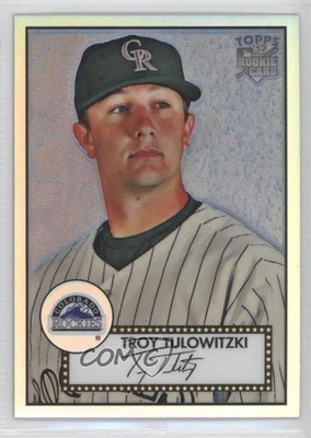 2007 Topps '52 Chrome Refractor /552 Troy Tulowitzki #TCRC4 Rookie RC - Image 1 of 2
